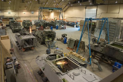 DEW Plant in Miramichi, Military Protection